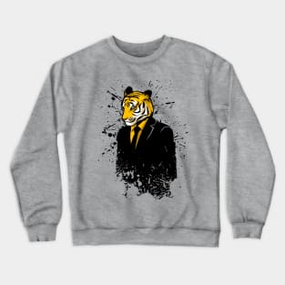 Suit Tiger Crewneck Sweatshirt